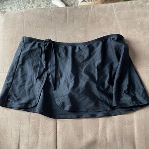 black skirt bathing suit bottoms